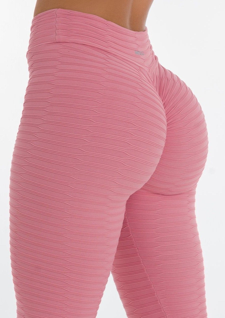 Seamless Sculpt Leggings - Baby Pink – by devine co